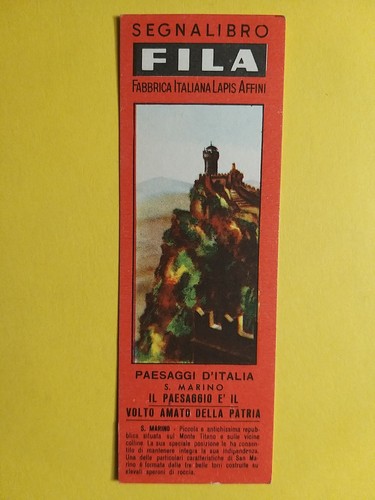 Segnalibro fila paesaggi - fila,
