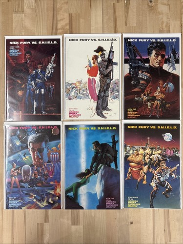 Lotto fumetti nick - nick, fury