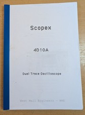 Scopex 4d10a oscilloscopio - scopex,