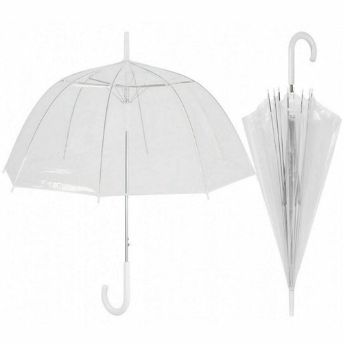 Ombrello sposa trasparente