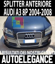 AUDI A3 8P SPLITTER LIP
