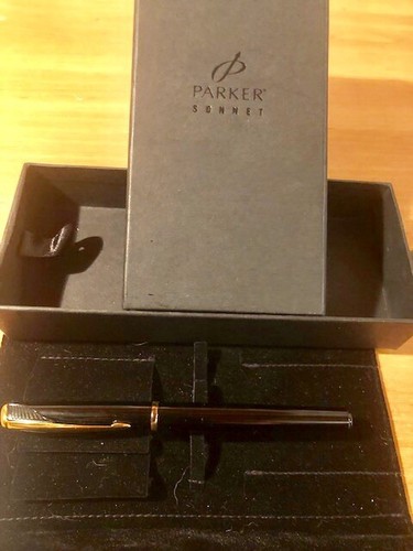 Penna stilografica parker - parker, nero