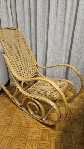 Sedia dondolo legno - sedia, in