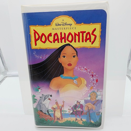 Pocahontas vhs 1995 animated - pocahontas,