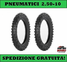 2 Pneumatici 2.50-10 Minicross