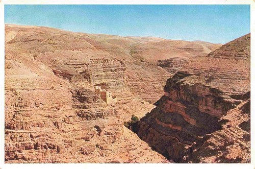 Wadi kelt israele panorama - wadi,