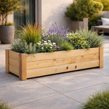 Fioriera in Legno 150x40 h 30