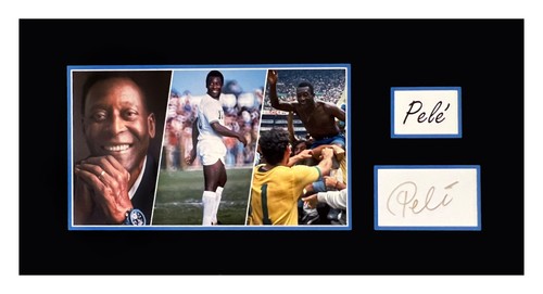 Carta autografa pelé museo - pelé,
