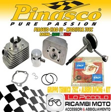 GRUPPO TERMICO PINASCO 75CC SP 12 ALBERO MOTORE CUSCINETTI RACING CIAO ALLUMINIO