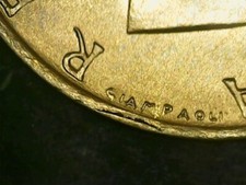 20 LIRE 1982 ERRORE - BORDO