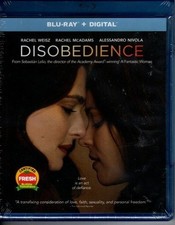 Disobedience (Blu-ray + Digital Code, 2017) (Rachel Weisz, Rachel McAdams) NEW