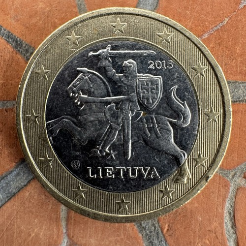 Moneta euro lituania 2015 - da, 1