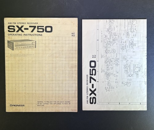 Pioneer 750 stereo - sx-750,