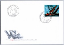 Svizzera FDC Ginevra 2003 Vela
