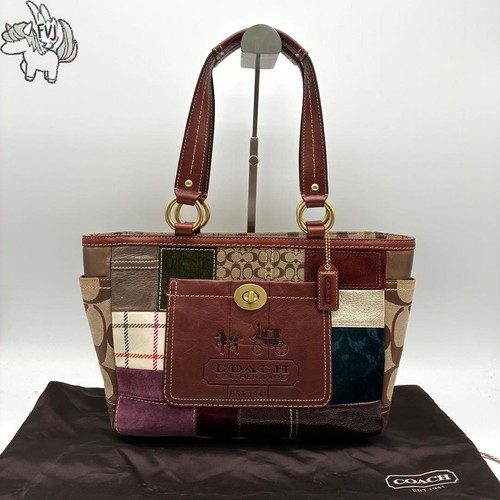 Coach patchwork tote bag - coach,