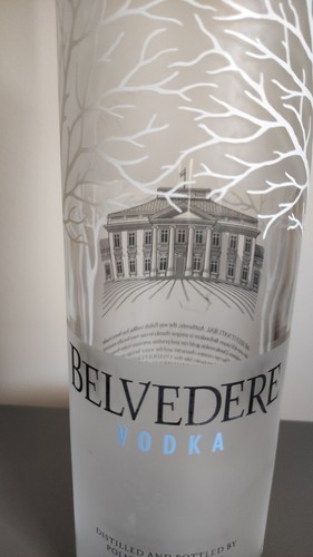 Bottiglia belvedere vodka - bottiglia,