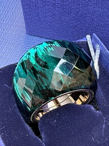 Anello swarovski nirvana verde - anello,