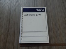 MANUALE ORIGINALE RICERCA GUASTI FAULT FINDING GUIDE MOTORE PERKINS ENGINE 1976