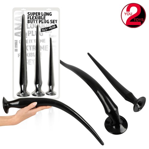 Super long flexible butt plug - super,
