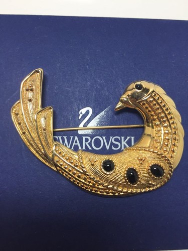 Swarovski spilla fenice nuovo - swarovski,