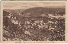 NOVALE - PANORAMA E VEDUTA DEI CANTIERI MARZOTTO AL MAGLIO - VALDAGNO (VICENZA)