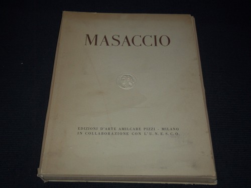 1950 masaccio book by - masaccio,