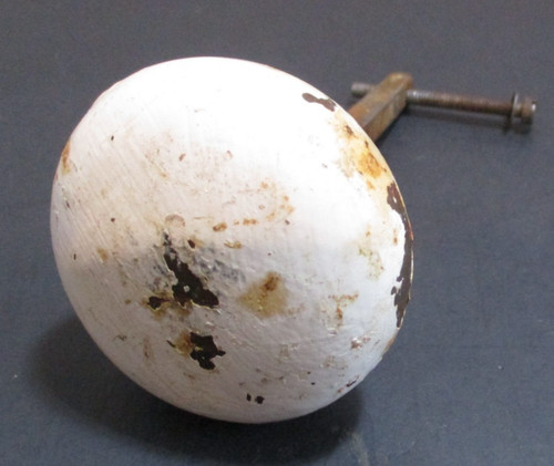 Pomello porta metallo - , tondo