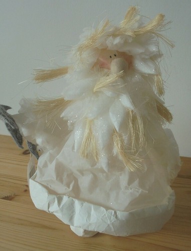 Pupazzo babbo natale bianco - natale, in