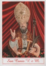596 Santino San Canio Vescovo e Martire da Calitri - Avellino