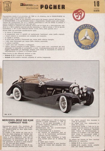 Catalogo rivarossi div pocher - catalogo,