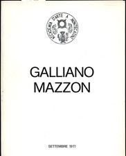 GALLIANO MAZZON - Catalogo