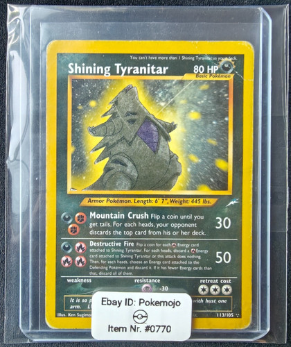 Pokemon shining tyranitar - ,