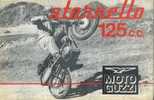 DEPLIANT BROCHURE MOTO GUZZI STORNELLO 125 TURISMO SPORT SCRAMBLER (E2bis)