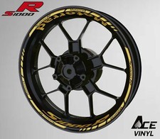 Adesivi cerchi BMW S1000R oro