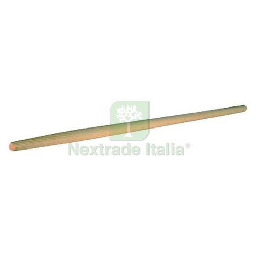 25pz manico legno per scopa - manico,