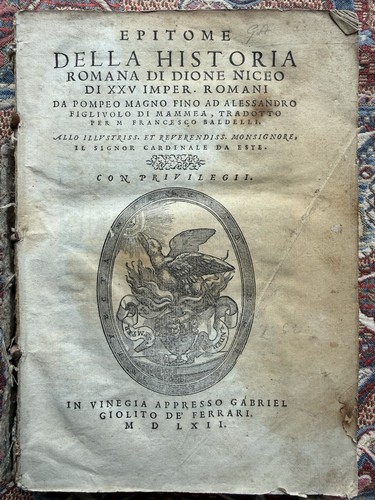 Epitome della historia romana - epitome,