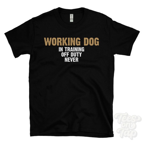 Maglietta cane lavoro - maglietta,