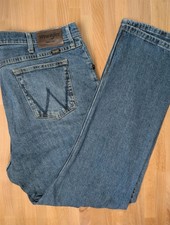 Jeans Wrangler blu gamba