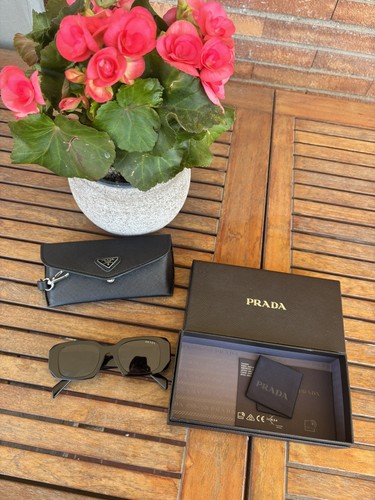 Prada occhiali sole nero - occhiali, da