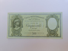 500 DRACME CASSA MEDITERRANEA