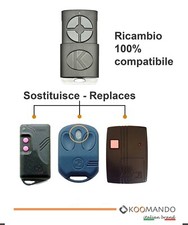 Telecomando Multikoo compatibile con Fadini Astro 433, Astro old e Astro-2tr