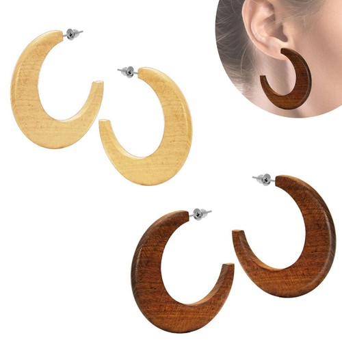 Paio statement legno - 1,