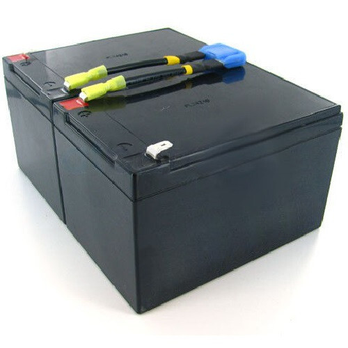 Pacco batterie compatibile apc - pacco,