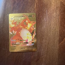 Carta Pokémon Charizard Vmax  Gold Edition