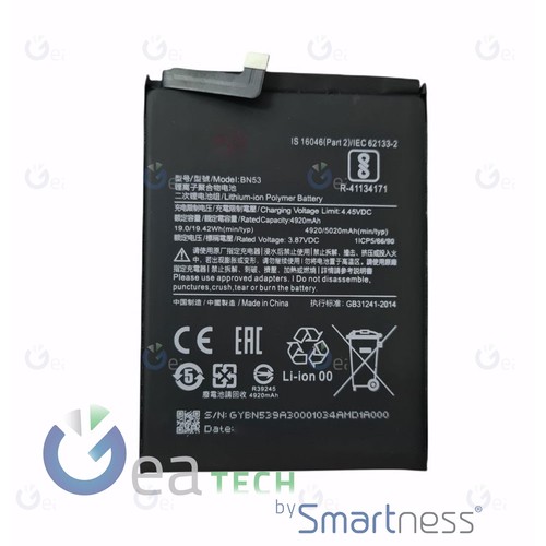 Batteria ricambio bn53 - di,