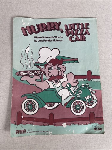 Hurry little pizza - pizza, (piano