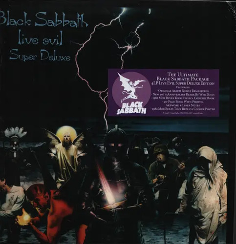 Box black sabbath live evil - lp-box,