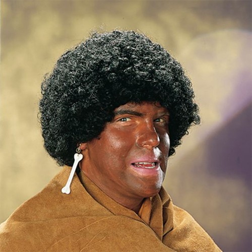 Parrucca afro testa riccia