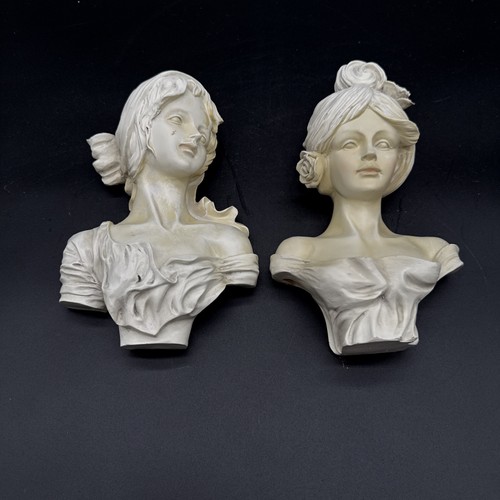 Coppia busti ceramica - busti,