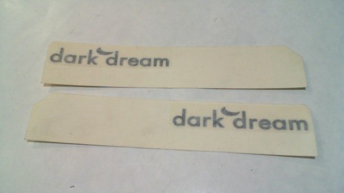 Coppia adesivi dark - coppia,